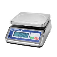 Весы настольные влагозащищенные с грузоприемной платформой из нержавеющей стали НС