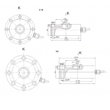 Тензодатчик мембранного типа Keli LFSG-A
