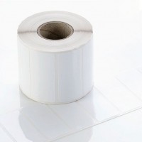 Самоклеящаяся этикетка 20x20/40-2000 Полипропилен (прозрачная)