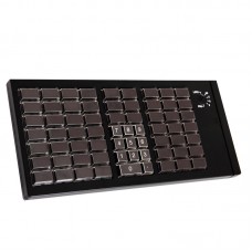POS-клавиатура KB66M с картридером на 3 дорожки