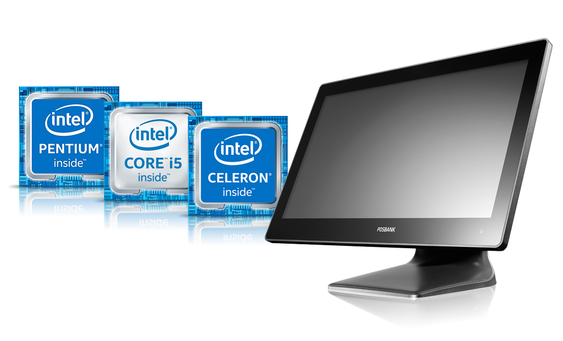 POSBANK APEXA GW, Intel Celeron J3455 (2.3 GHz), 19.5", 4GB DDR3, SSD 64GB